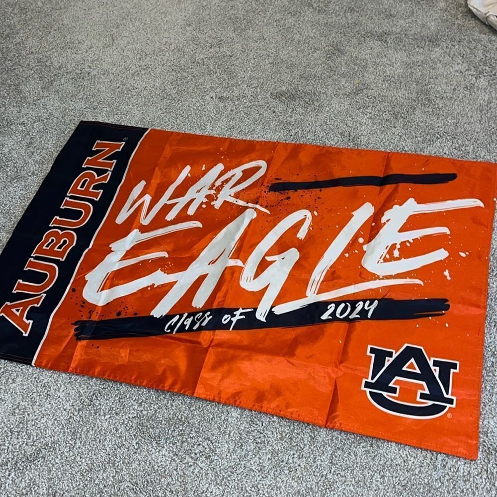 University of Auburn Tigers war eagle dorm room outdoor flag Alabama